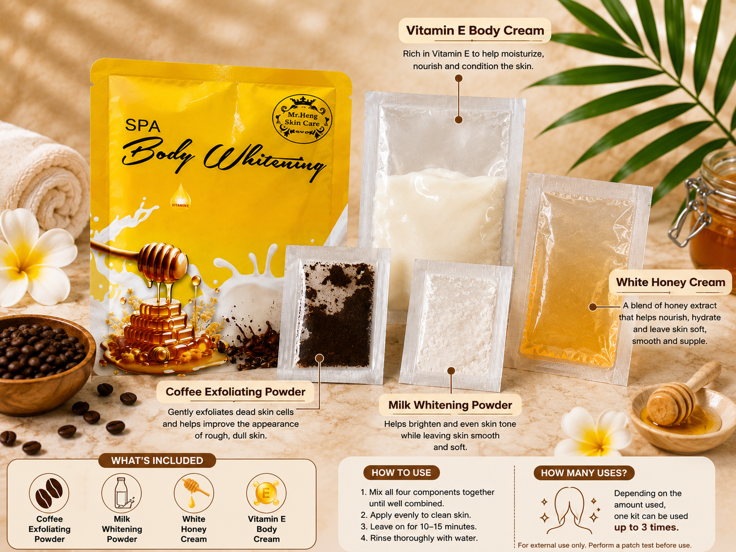 Clinic Quality Whitening Spa Kit