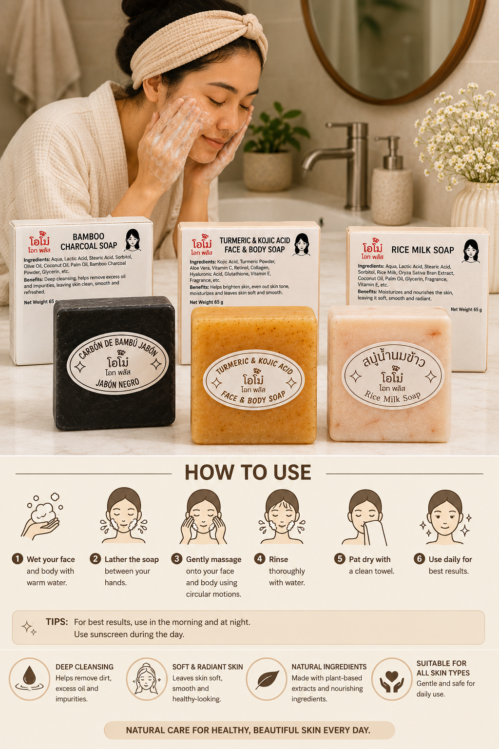 Natural Cleansing Soap
