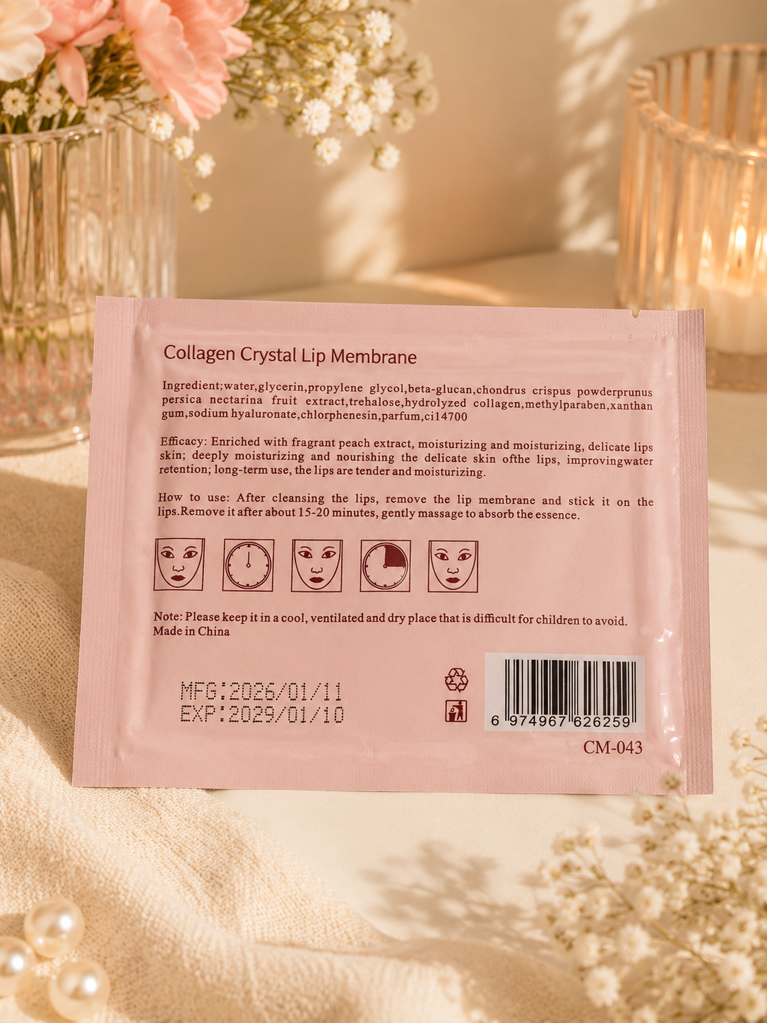 Wholesale Collagen Lip Mask (100 pcs)